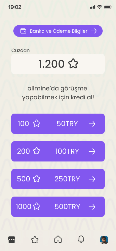Allmine — ekran 3